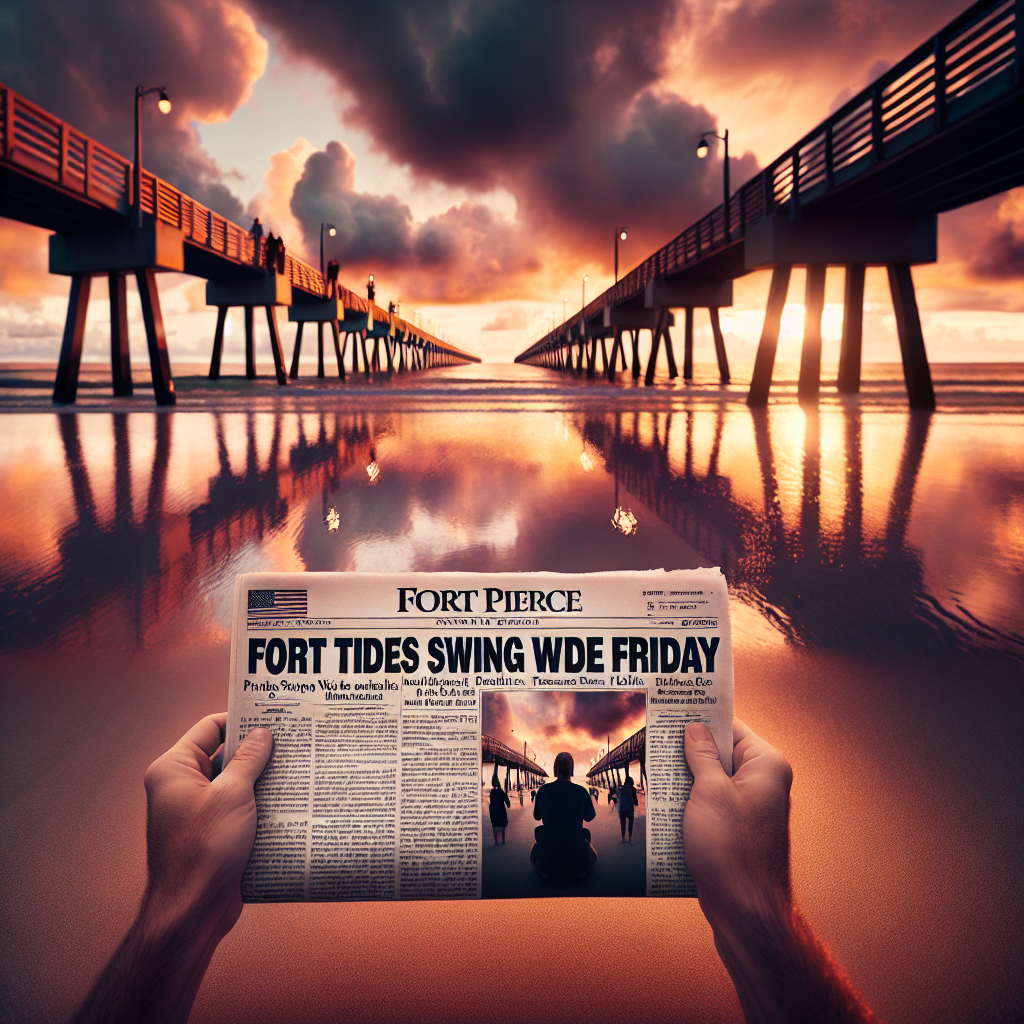 Fort Pierce Tides Swing Wide Friday With 2.7-Foot High, Near-Zero Low