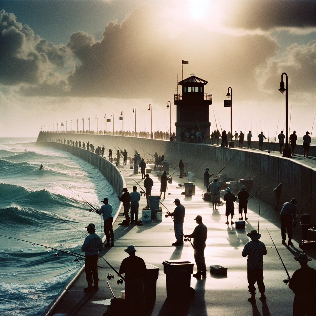 Fort Pierce Inlet's Near-Zero Low Tide Boosts Monday Fishing