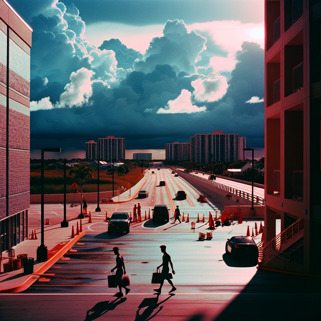 Breezy Winds Whip Treasure Coast with Showers, Thunder Through Midweek