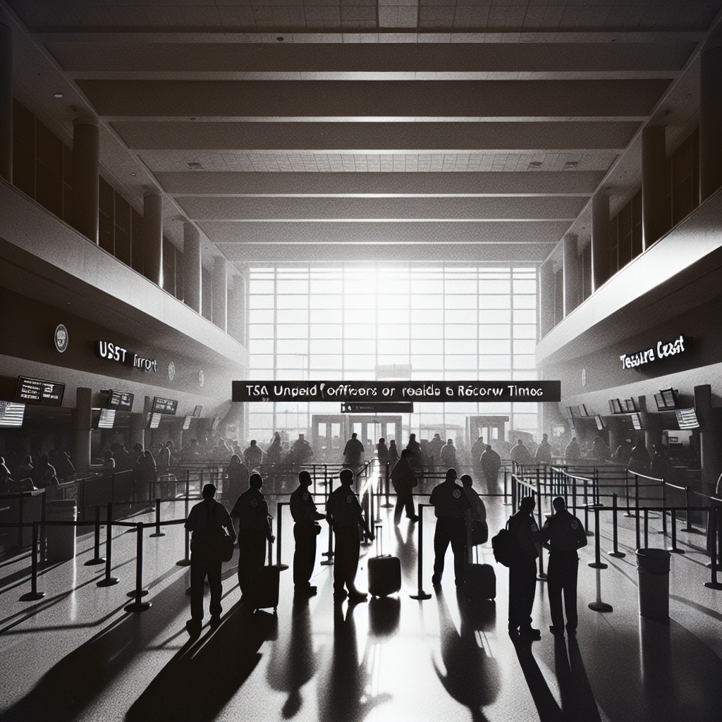 TSA Chief Warns Congress of Record Waits, Officer Quits Hitting Florida Airports