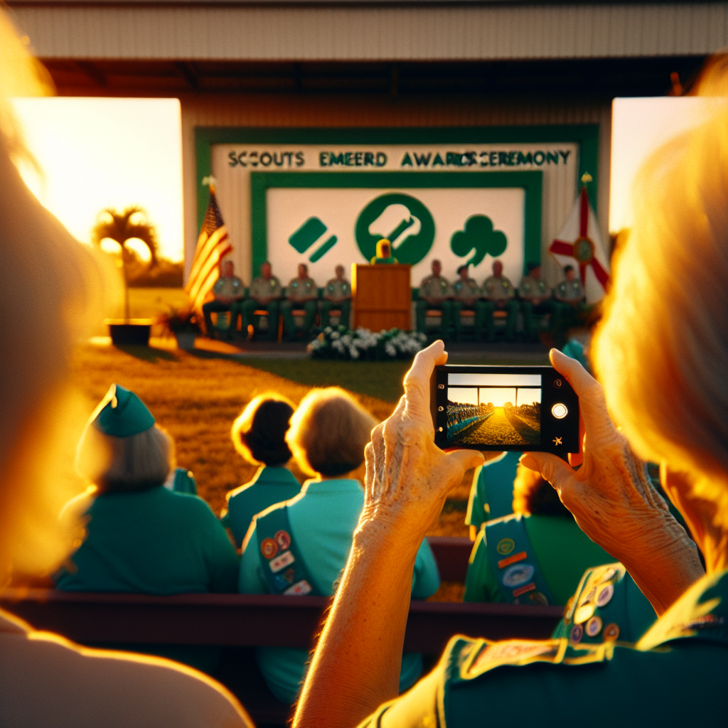 Girl Scouts Honor 5 Martin County Women with Emerald Awards