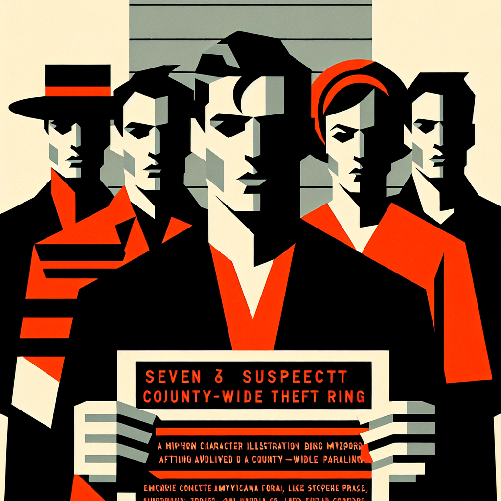 7 Suspects Jailed in Martin County After Busting Multi-County Theft Ring