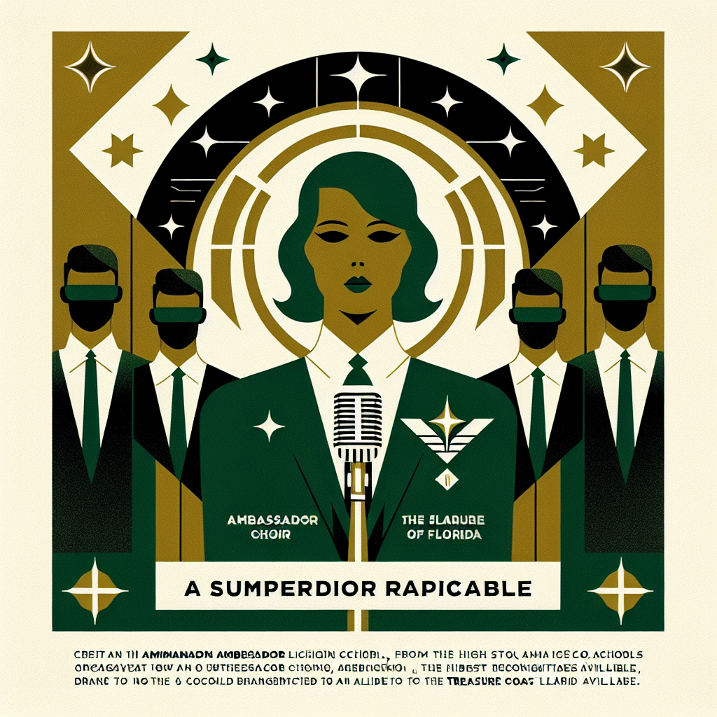 Fort Pierce Central's Ambassador Choir Earns Superior Rating at District Assessment