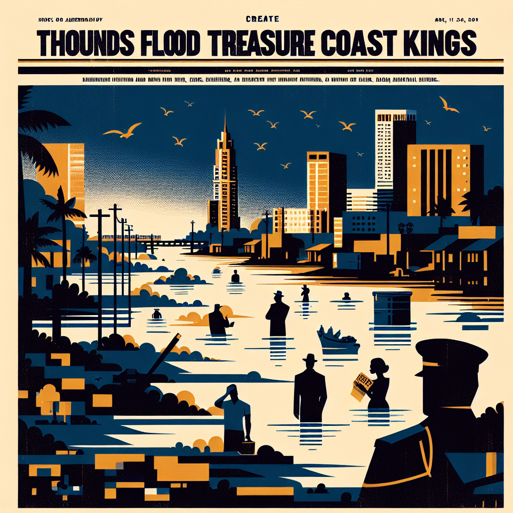 Thousands Flood Treasure Coast Streets in 'No Kings' Rallies