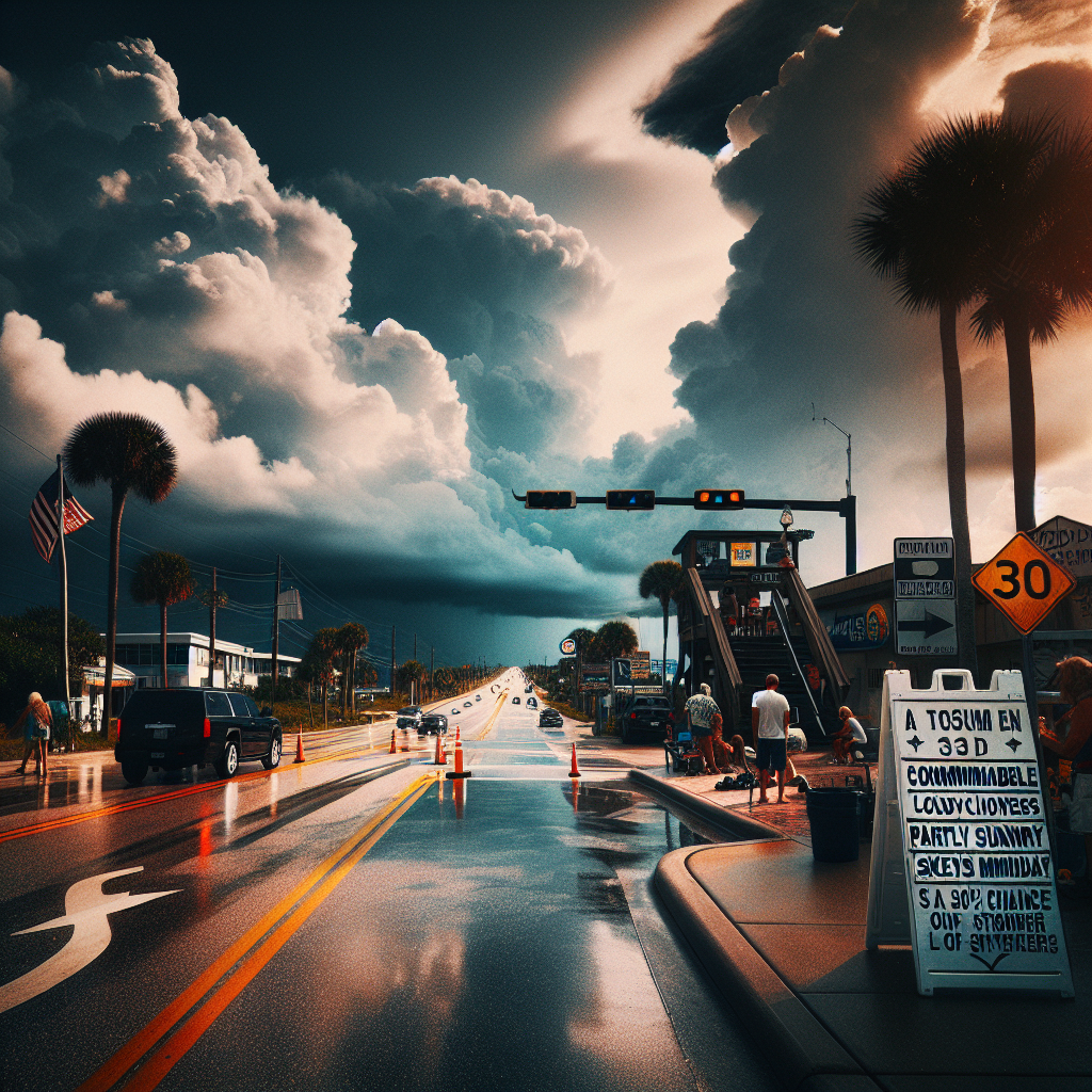 Friday Clouds Clear for Sunny Treasure Coast Weekend