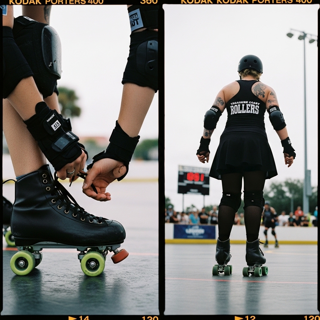 Treasure Coast Rollers Bring Roller Derby Back to Indian River Fairgrounds
