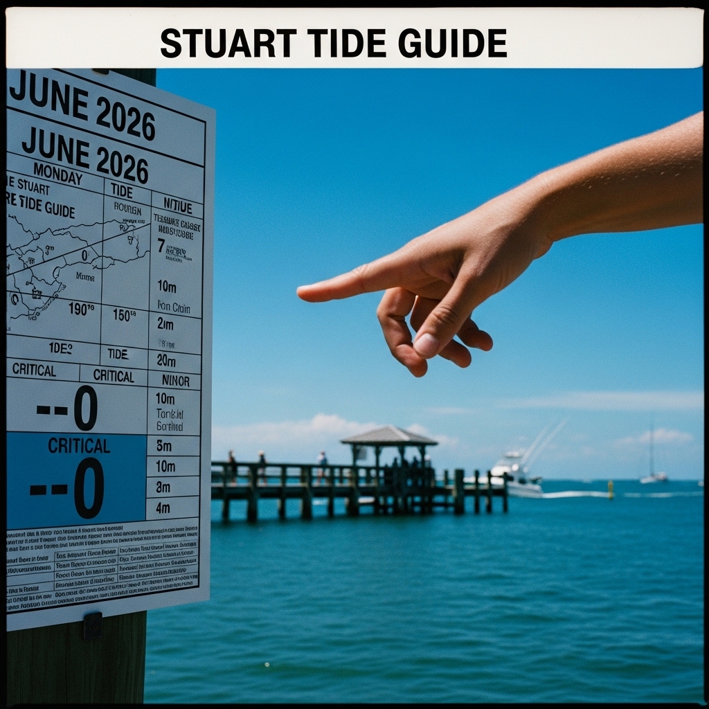 Stuart Tide Guide: June 1, 2026