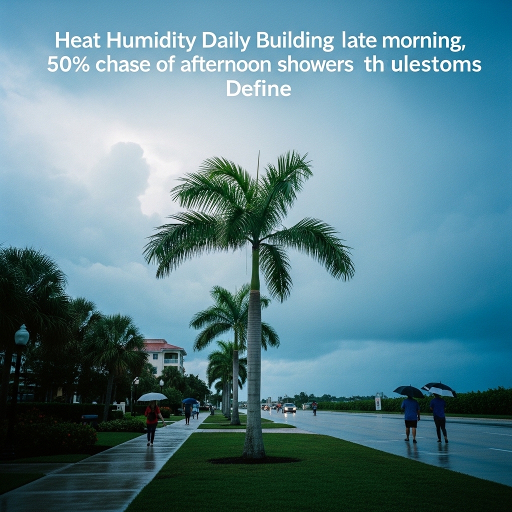 Heat, Humidity and Daily Storm Chances Define Treasure Coast Memorial Day Weekend Close